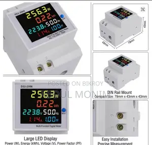 6 in 1 Energy Meter