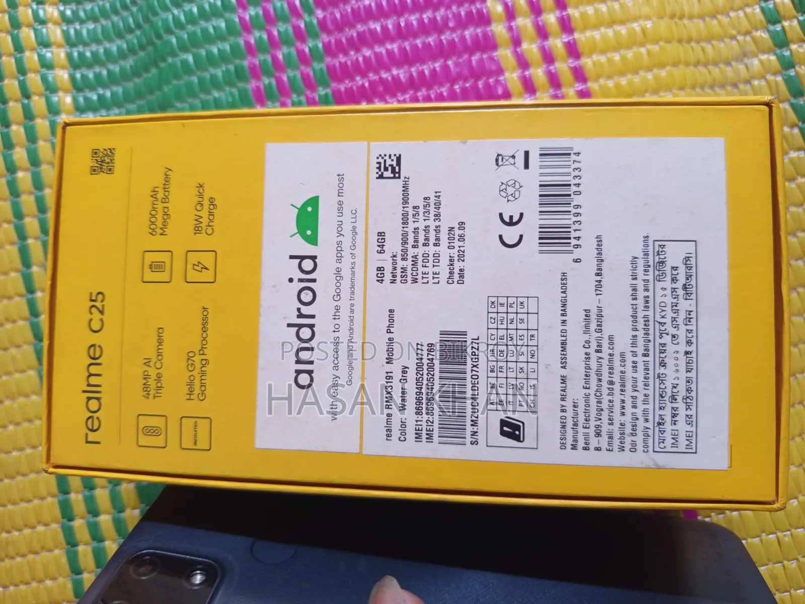 Realme C25s 64 GB Red