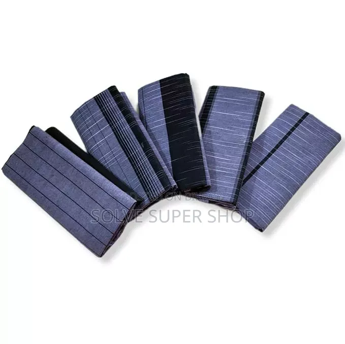 Premium 3 Pieces Stitched Cotton Lungi