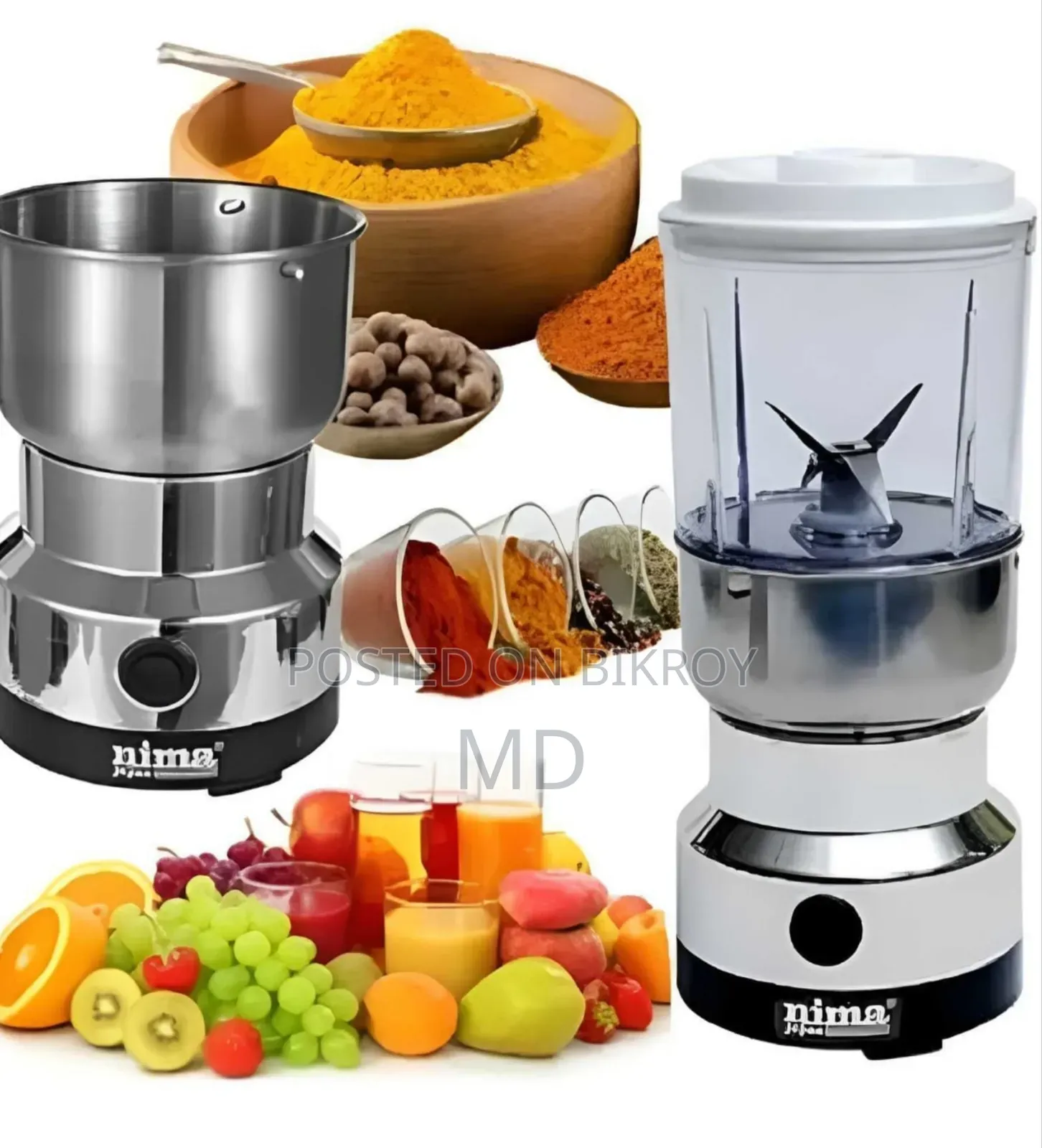 Nima Multifunction Blender Machine With 2 Jars
