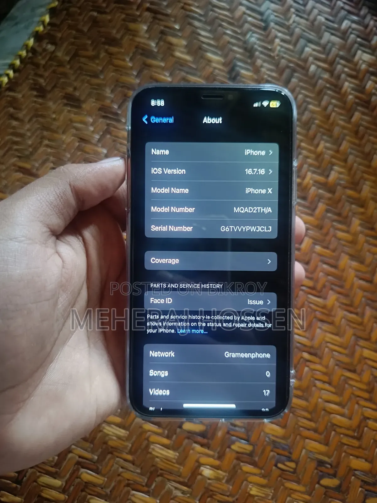 Apple iPhone X 64 GB White