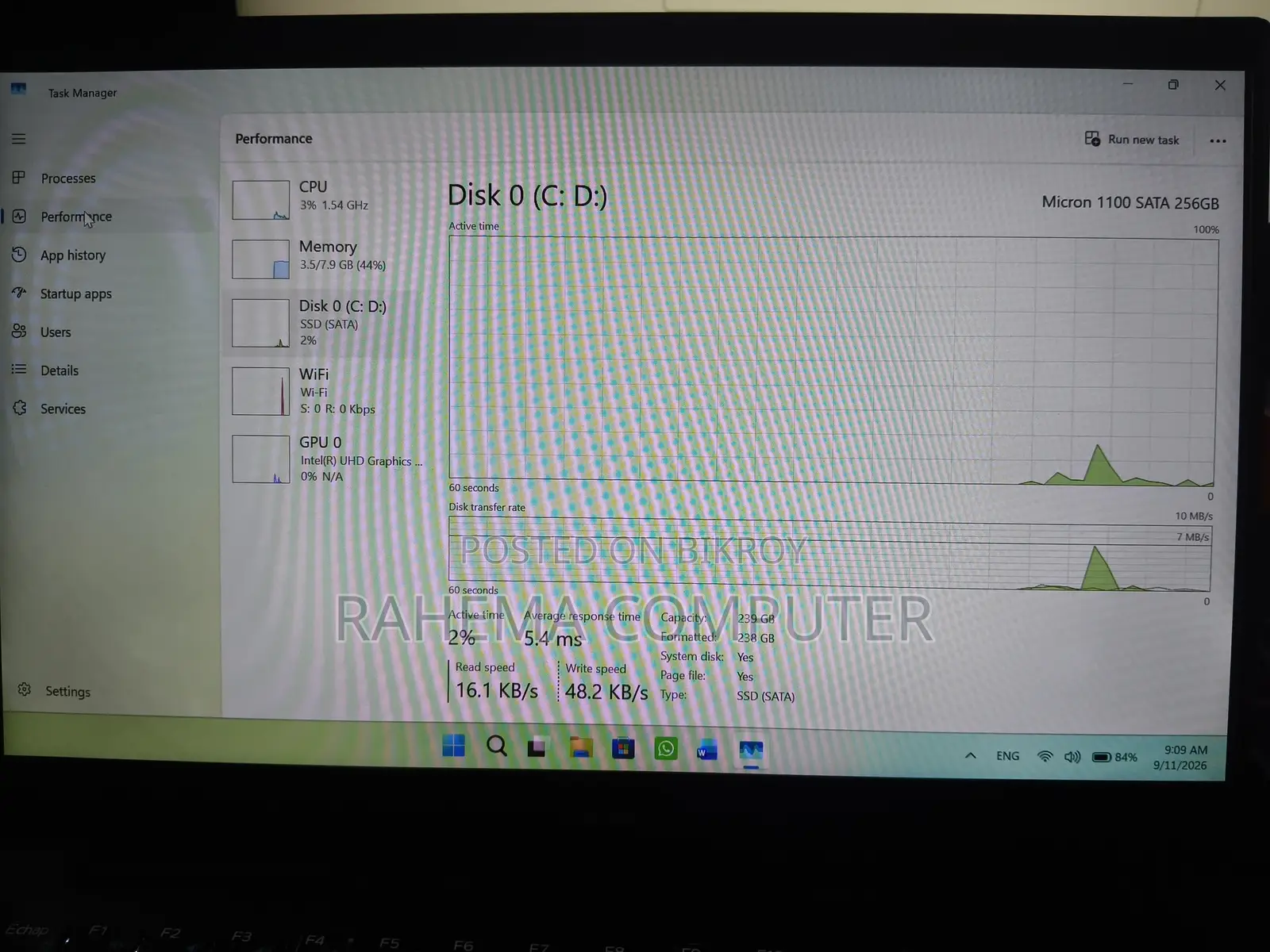Laptop Dell Latitude 7390 8GB Intel Core I5 SSD 256GB