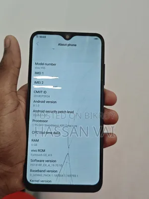 ভিভো ওয়াই৯৫ ১২৮ জিবি ব্ল্যাক
