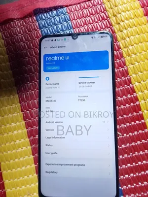 New Realme Note 70 64 GB Black