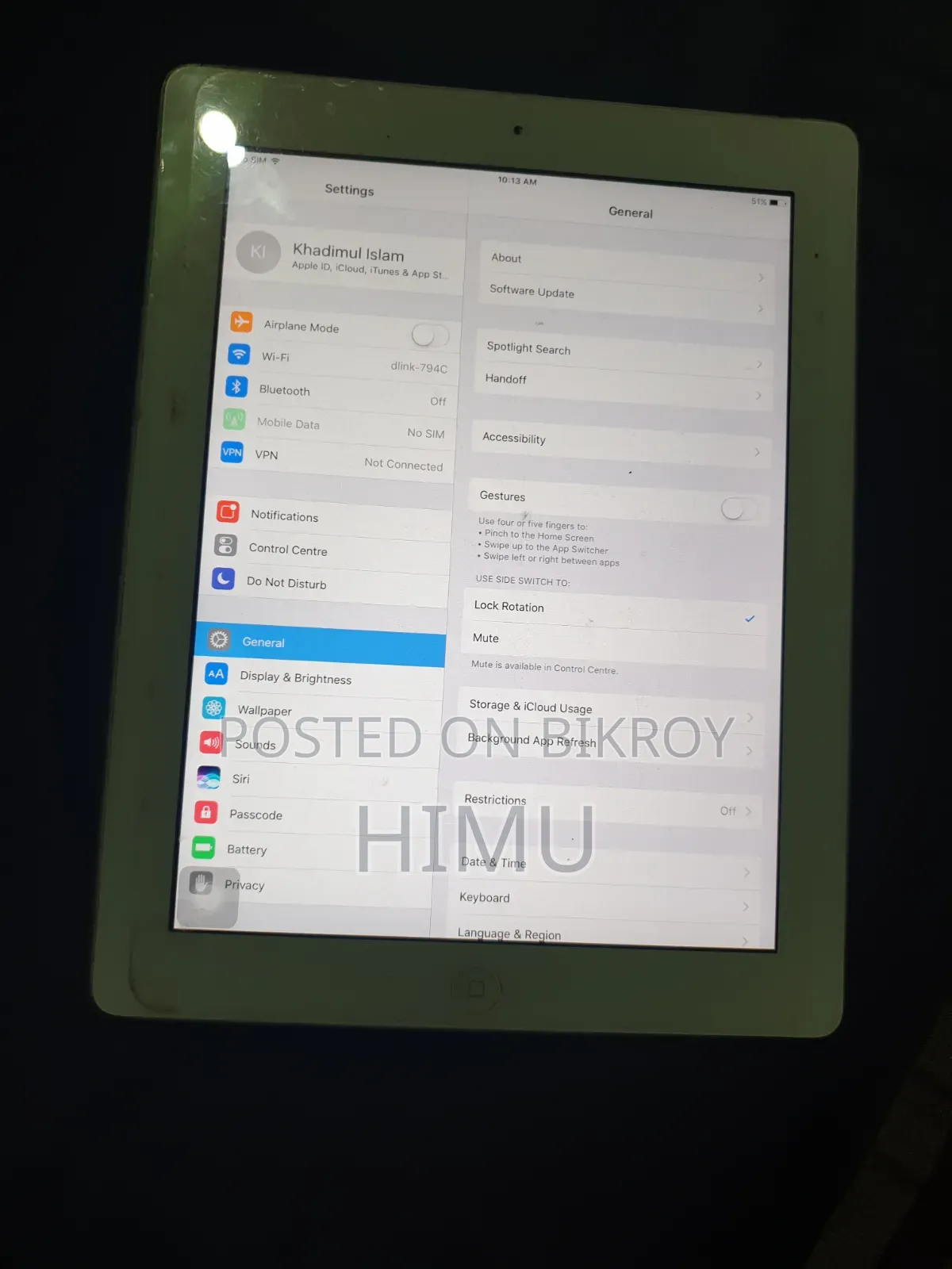 Apple iPad 4 Wi-Fi 32 GB Silver
