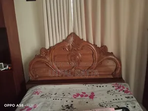 সেগুন কাঠের খাট (সেমি ডাবল)