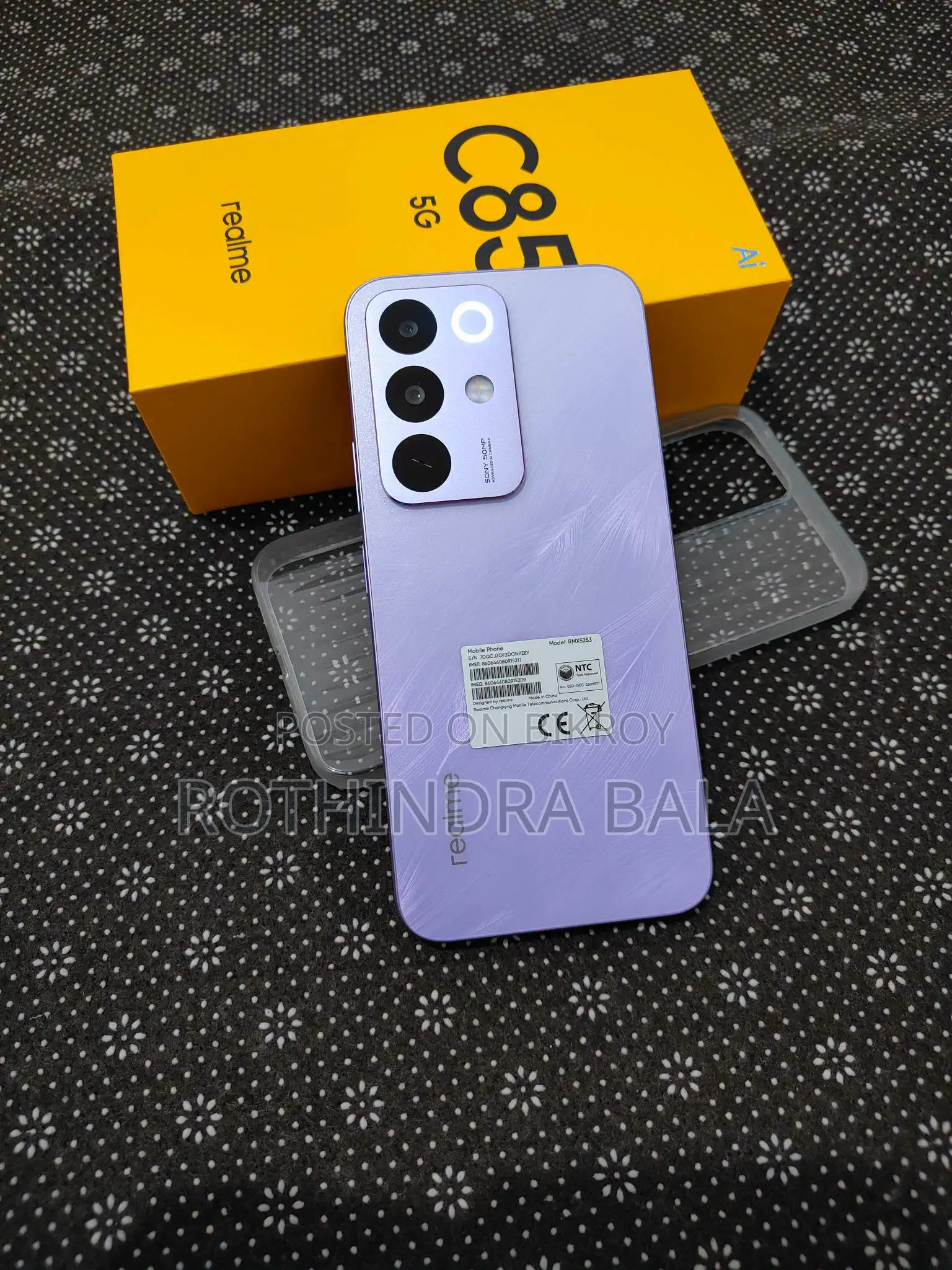 Realme C85 5G 128 GB Silver