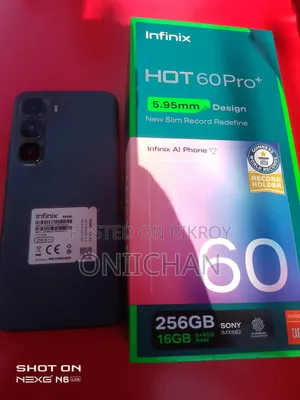 Infinix Hot 60 Pro+ 256 GB Black
