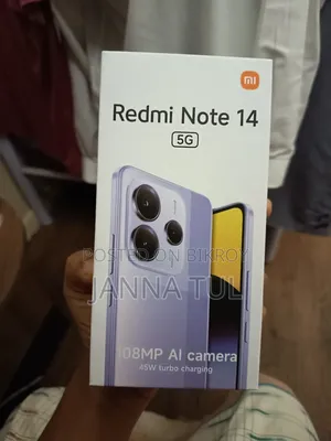 Xiaomi Redmi Note 14 5G 256 GB Black