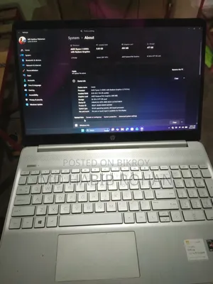 Laptop HP 15s 8gb Amd Ryzen 3 SSD 512gb