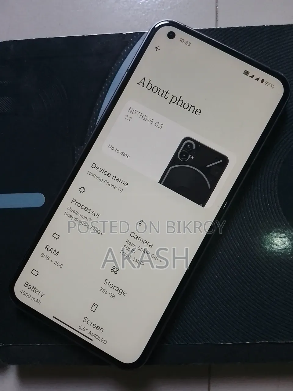 Nothing Phone 1 256 GB Black