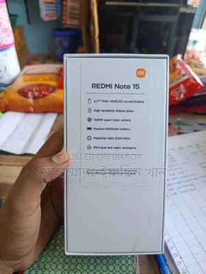 Xiaomi Redmi Note 15 128 GB Black