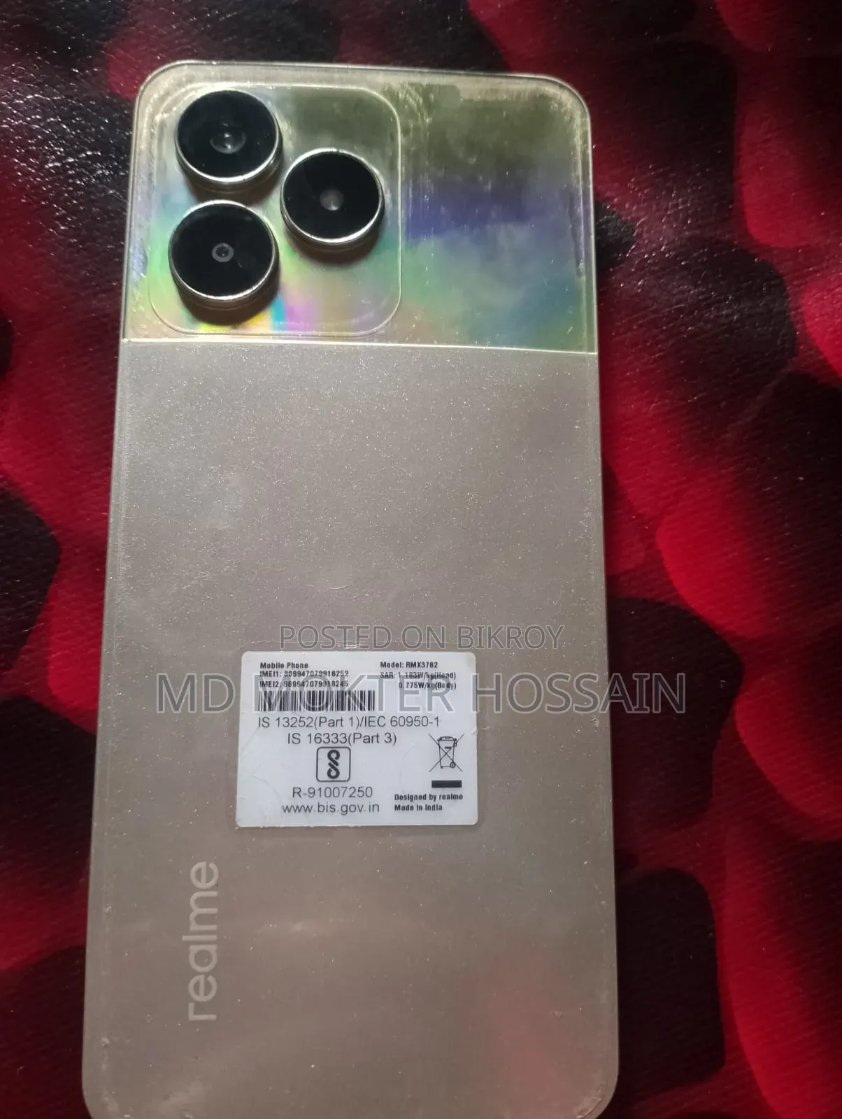 Realme C55 128 GB Rose Gold