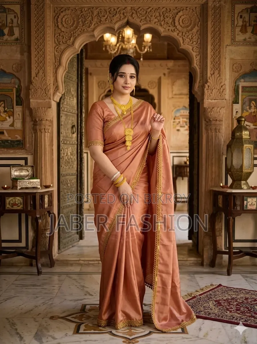 Indian Tuba Lamsilk Saree - The perfect blend of beauty, elegance and comfort