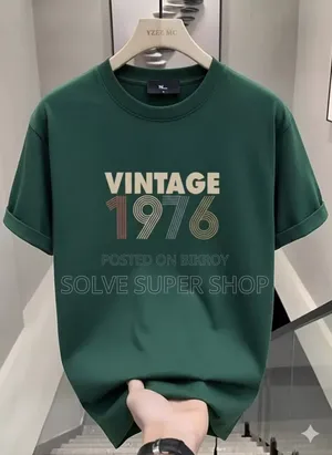 Premium Cotton Drop Shoulder T-Shirt | Free Delivery on 2 Pieces
