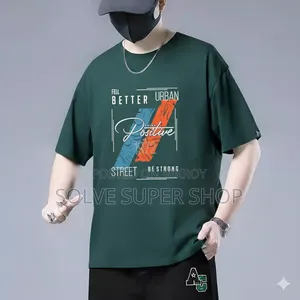 Premium Cotton Drop Shoulder T-Shirt | Free Delivery on 2 Pieces