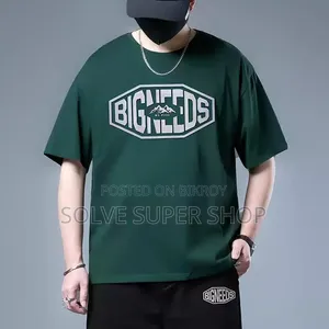 Premium Cotton Drop Shoulder T-Shirt | Free Delivery on 2 Pieces