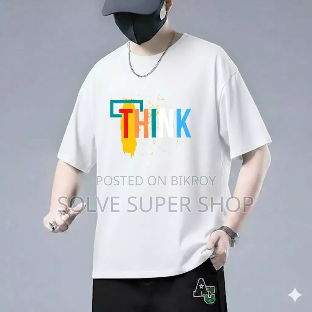 Premium Cotton Drop Shoulder T-Shirt | Free Delivery on 2 Pieces