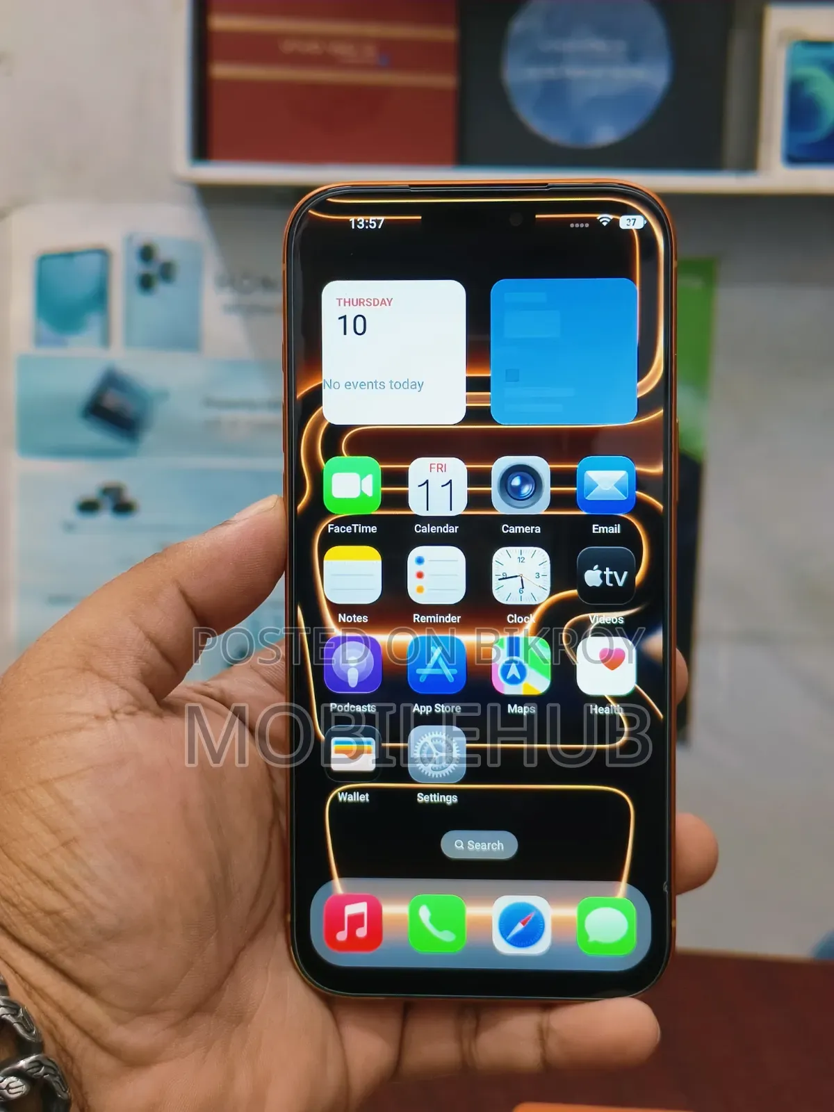 Apple iPhone 17 Pro Max copy mobile 1 TB Orange