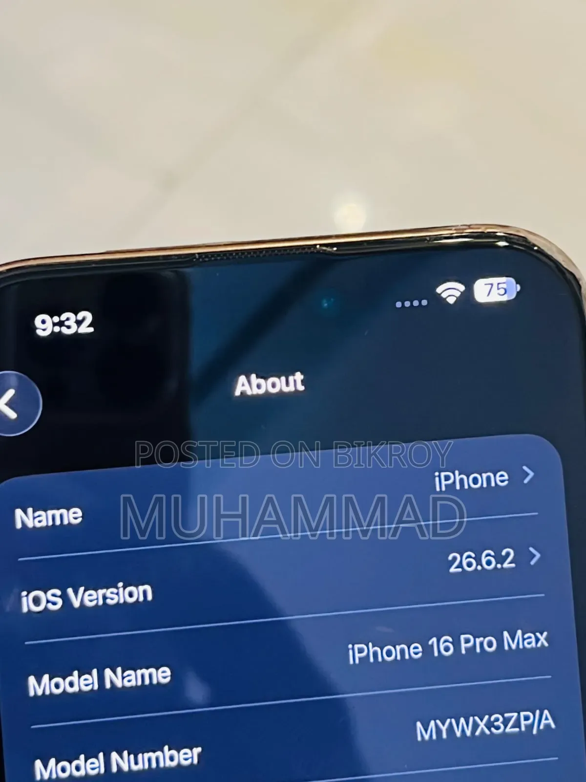 Apple iPhone 16 Pro Max 256 GB Rose Gold