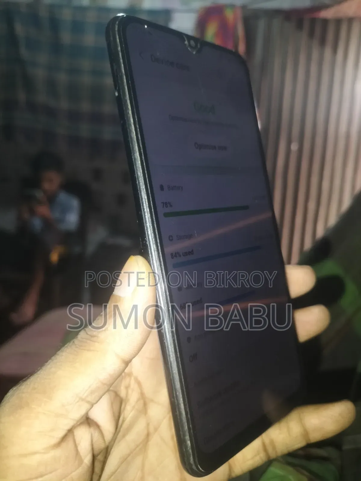 স্যামসাং গ্যালাক্সি এ২০ ৩২ জিবি কালো