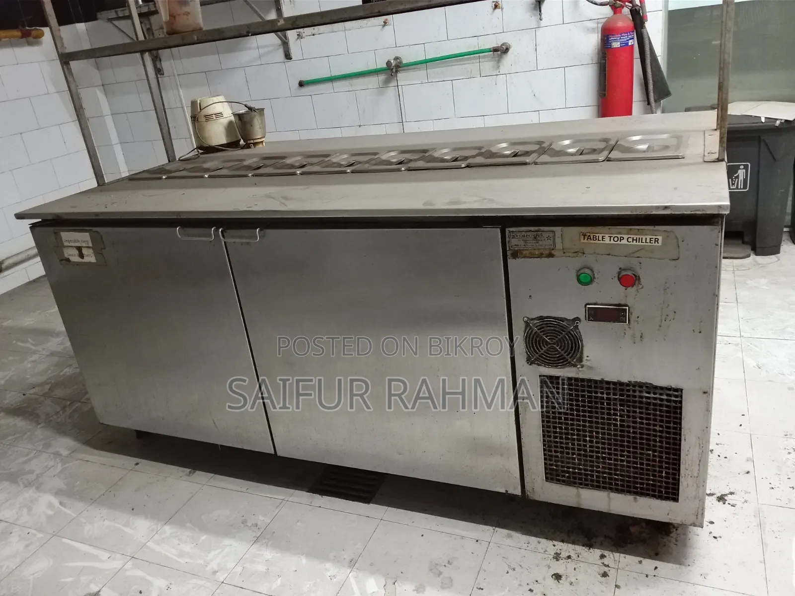 Table Top Chiller for Commercial Use Purpose