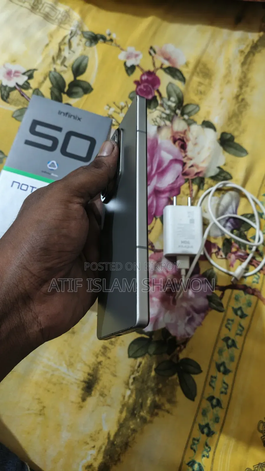 Infinix Note 50 Pro 256 GB Gray