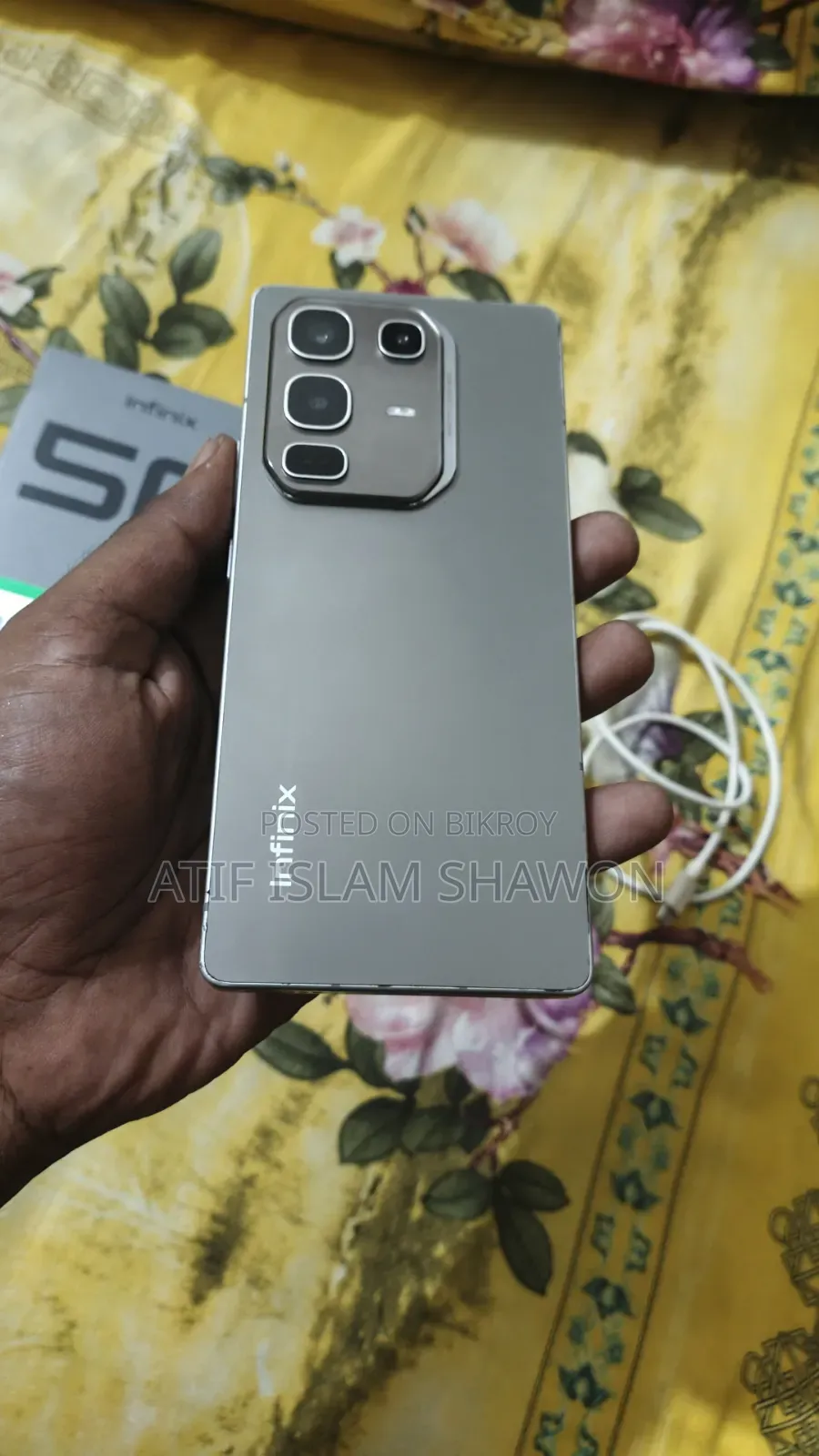 Infinix Note 50 Pro 256 GB Gray