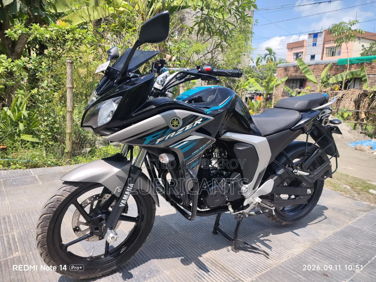 Yamaha Fazer V2 2026 Black