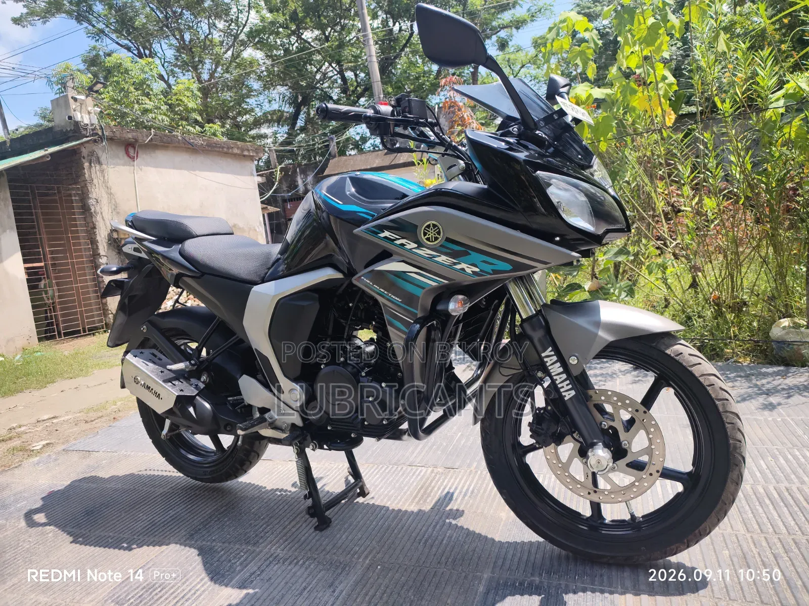 Yamaha Fazer V2 2026 Black