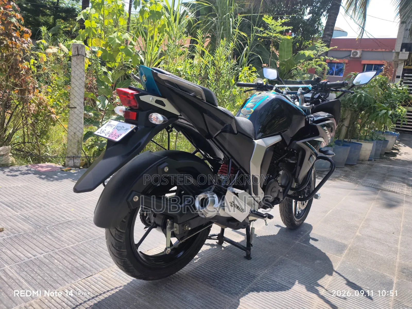 Yamaha Fazer V2 2026 Black