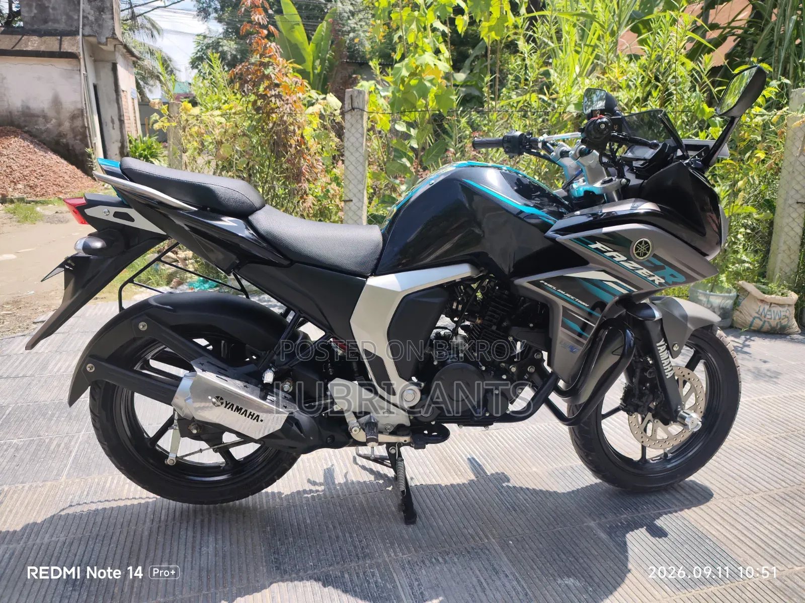 Yamaha Fazer V2 2026 Black