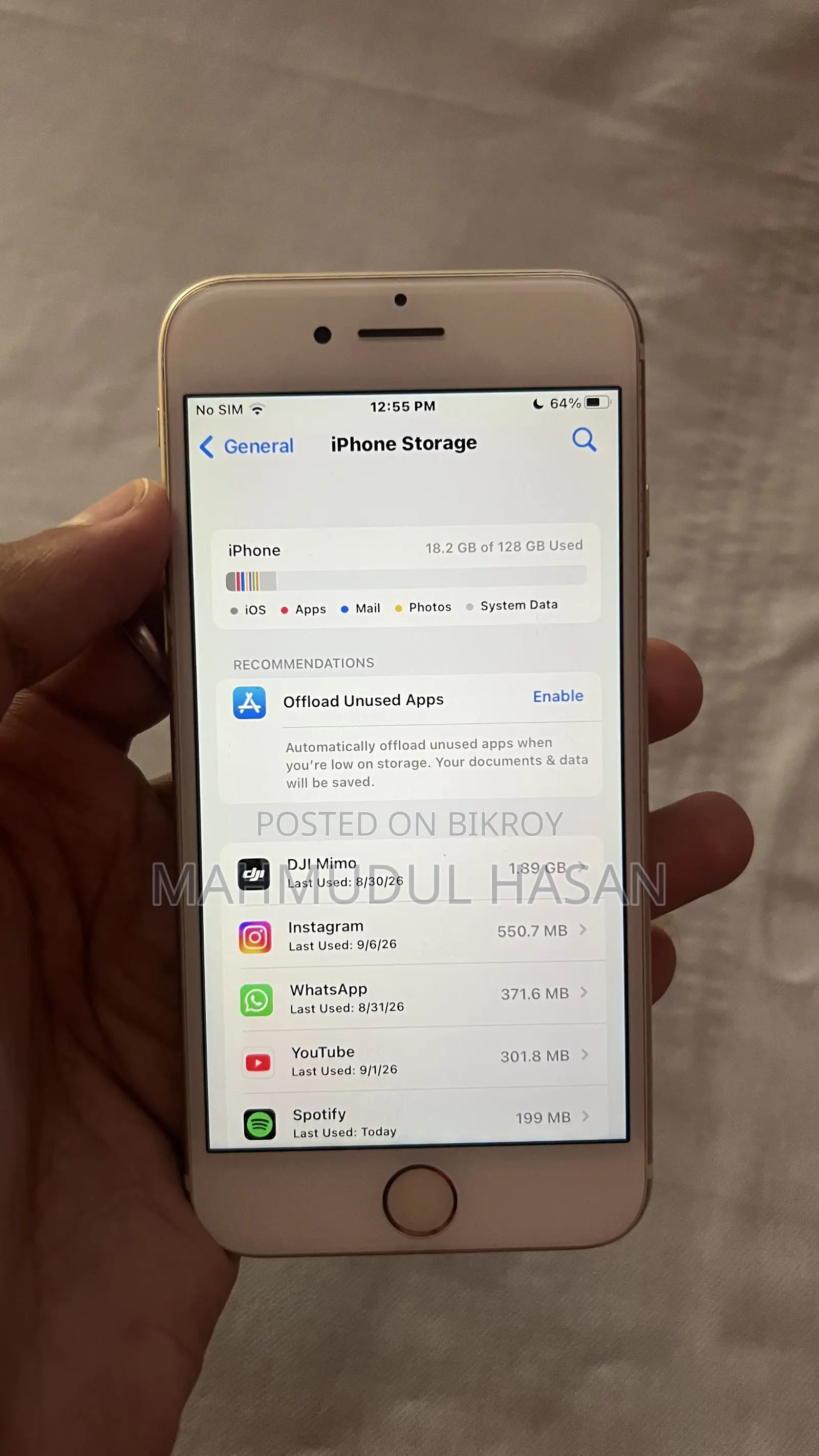 Apple iPhone 7 128 GB Gold