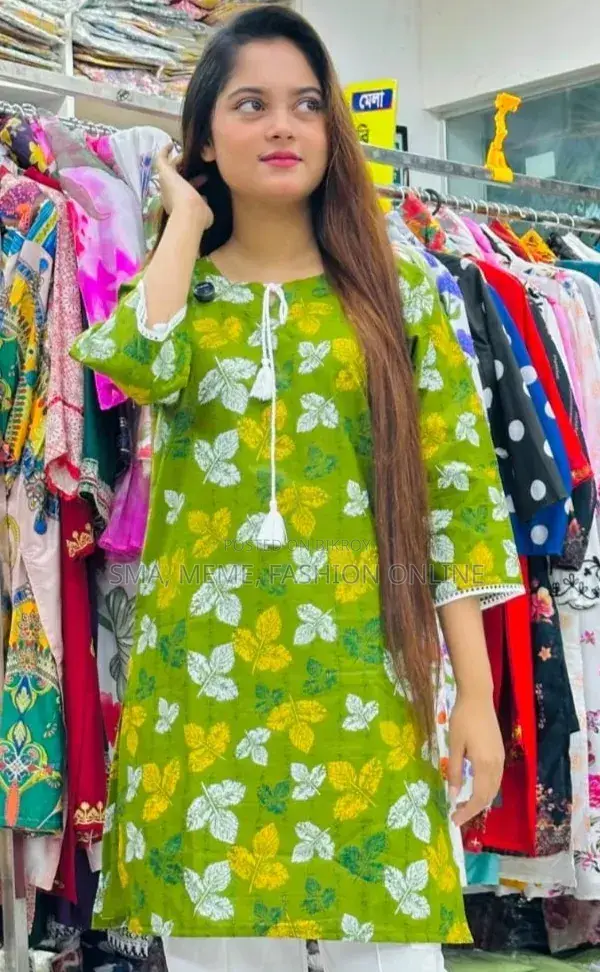 ওয়ান পিস শর্ট কুর্তি