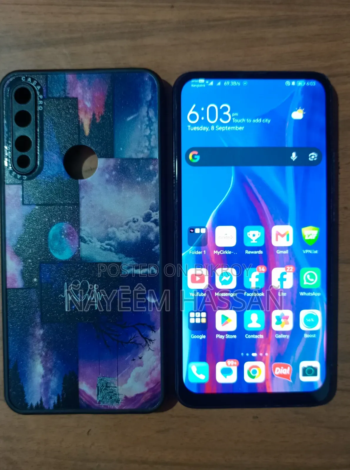 Huawei Y9 Prime 128 GB Blue