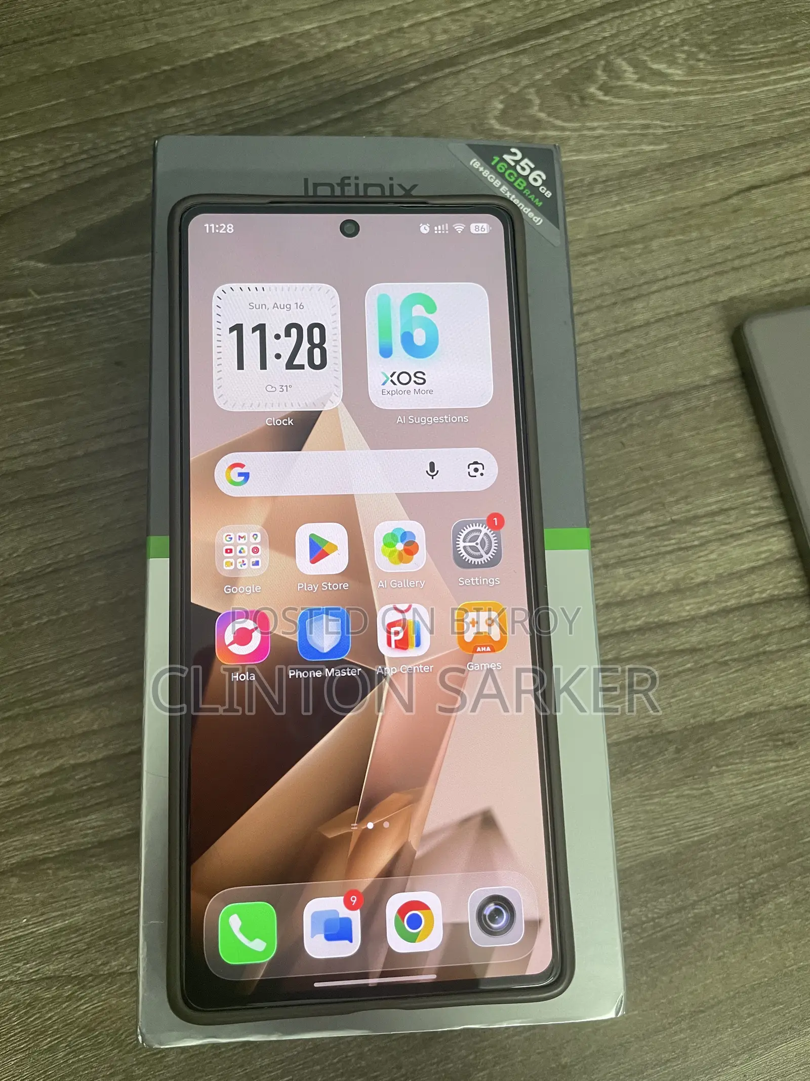 Infinix Note 50 4G 256 GB Gray