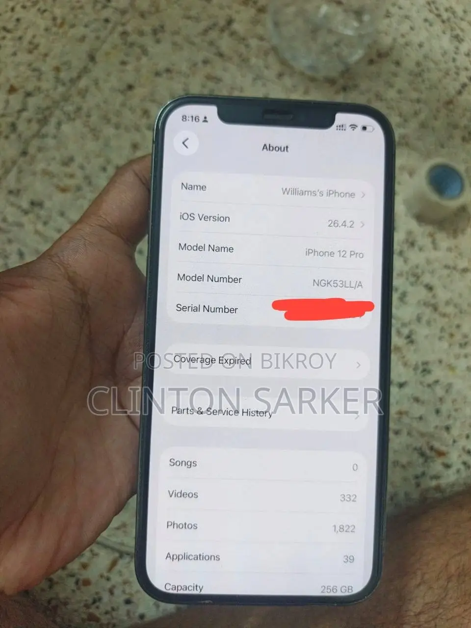 Apple iPhone 12 Pro 256 GB Gray