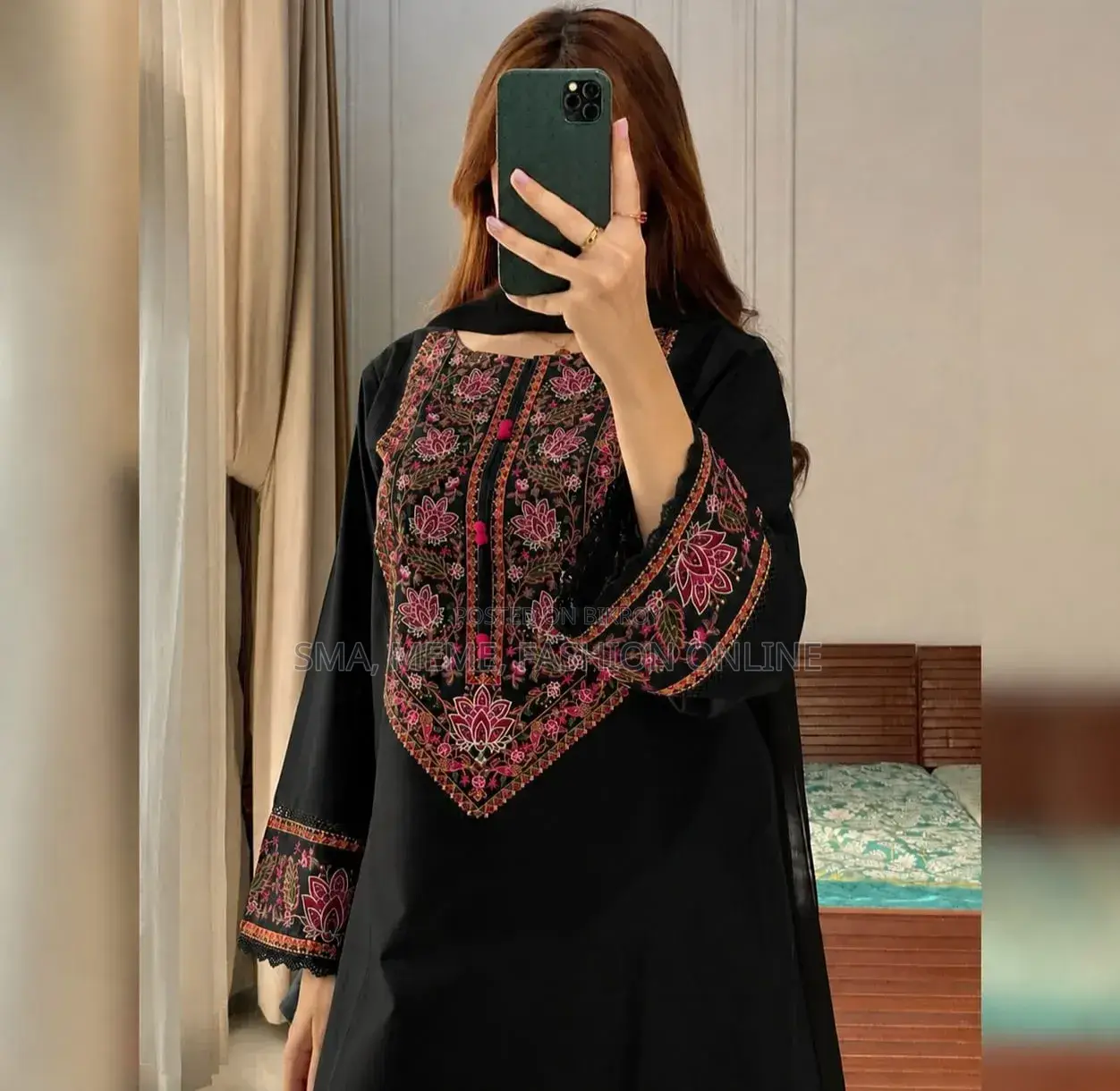 Embroidery Three Piece
