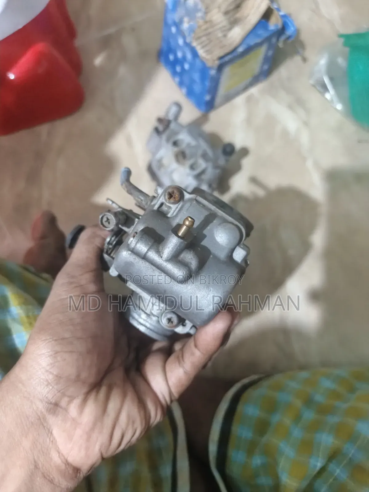 Pulsar Carburetor + Caliper
