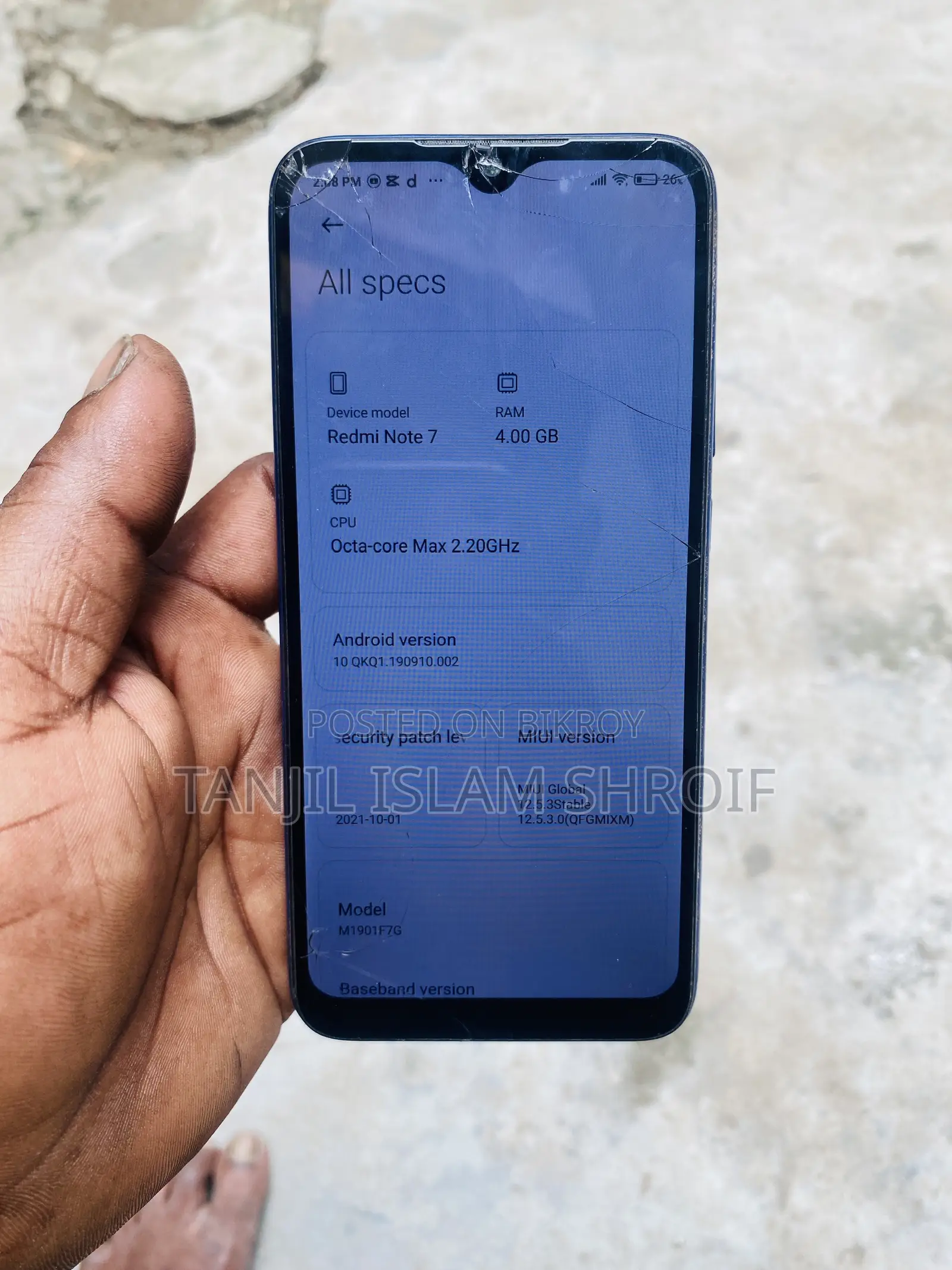 Xiaomi Redmi Note 7 64 GB Blue