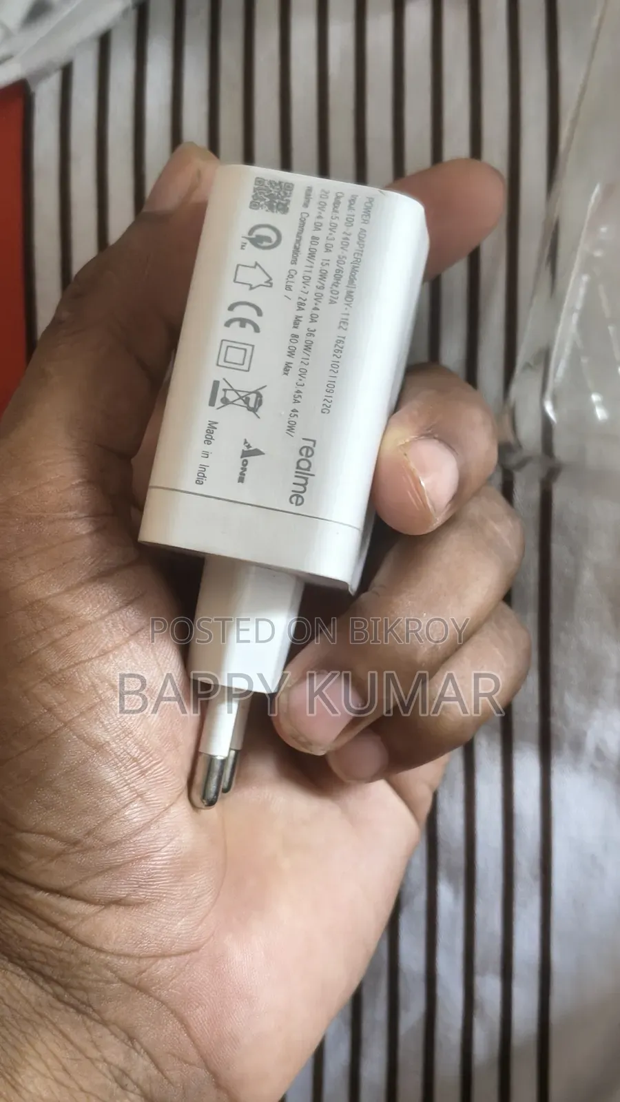 80W Realme Charger