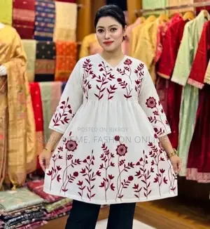 ইউনিক এমব্রয়ডারি ওয়ান পিস টপস