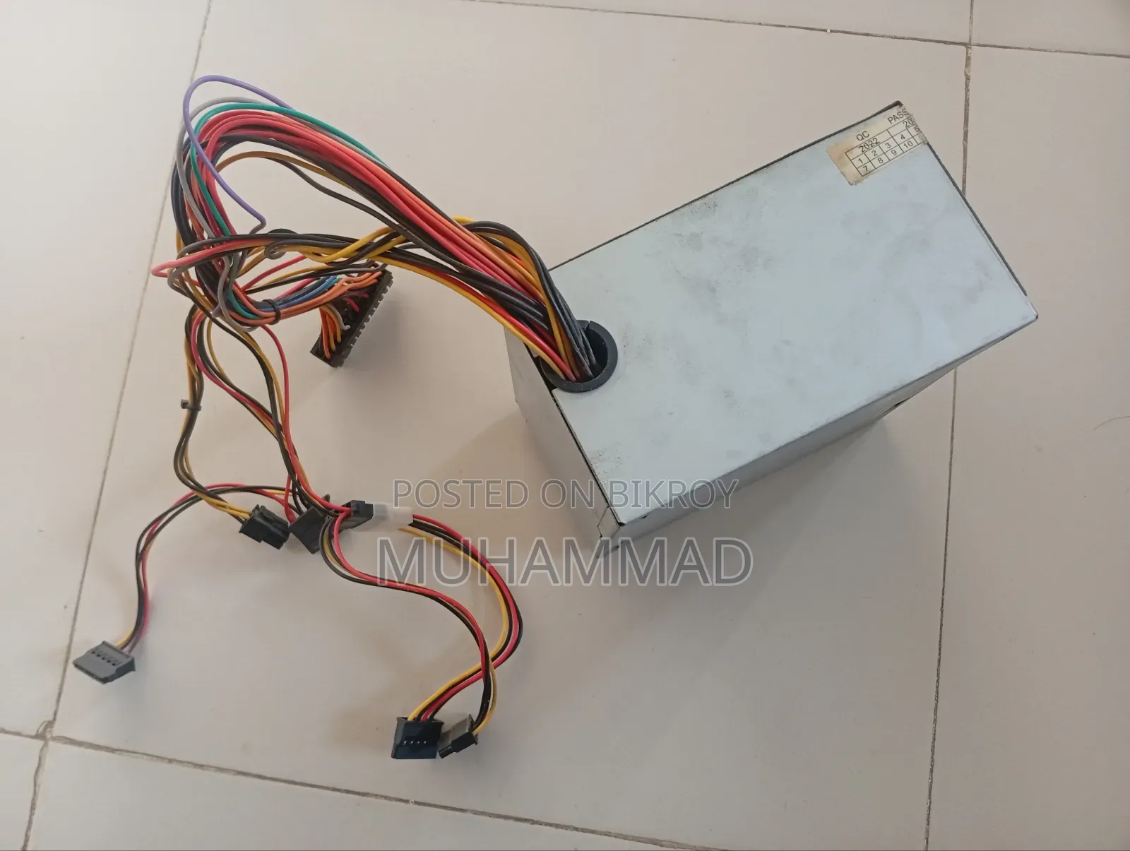 Gigasonic 550W Power Supply (80+ Platinum)