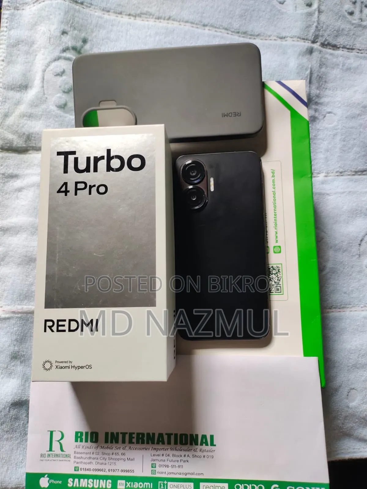 Xiaomi Redmi Turbo 4 Pro 256 GB Black
