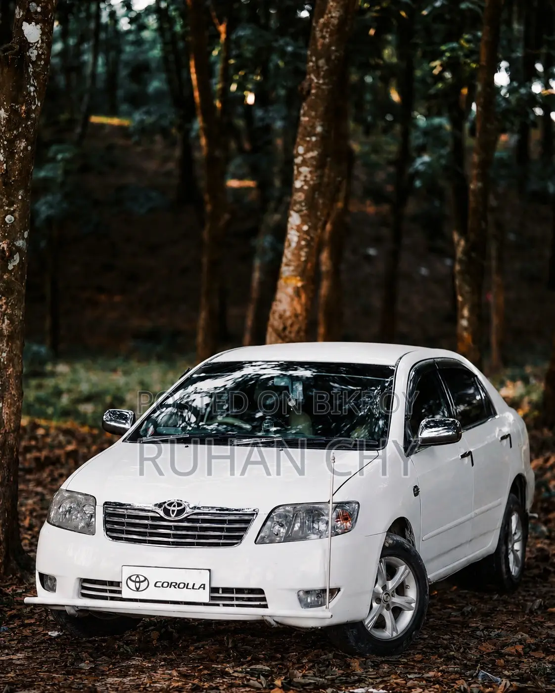 Toyota Corolla Sedan Automatic 2005 White
