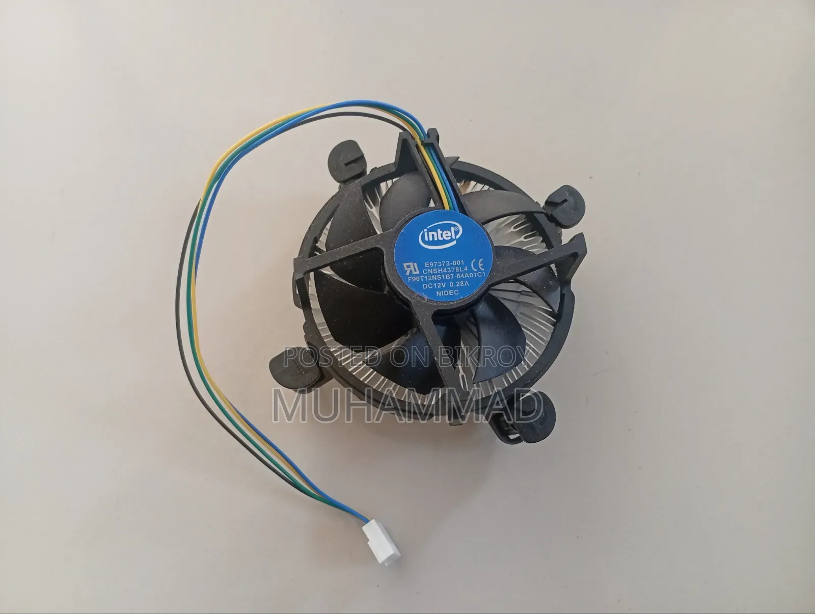 Intel Original CPU Cooling Fan (12V)