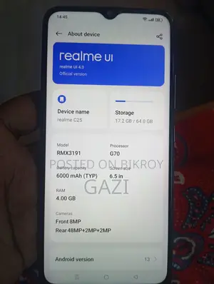 Realme C25s 64 GB Gray