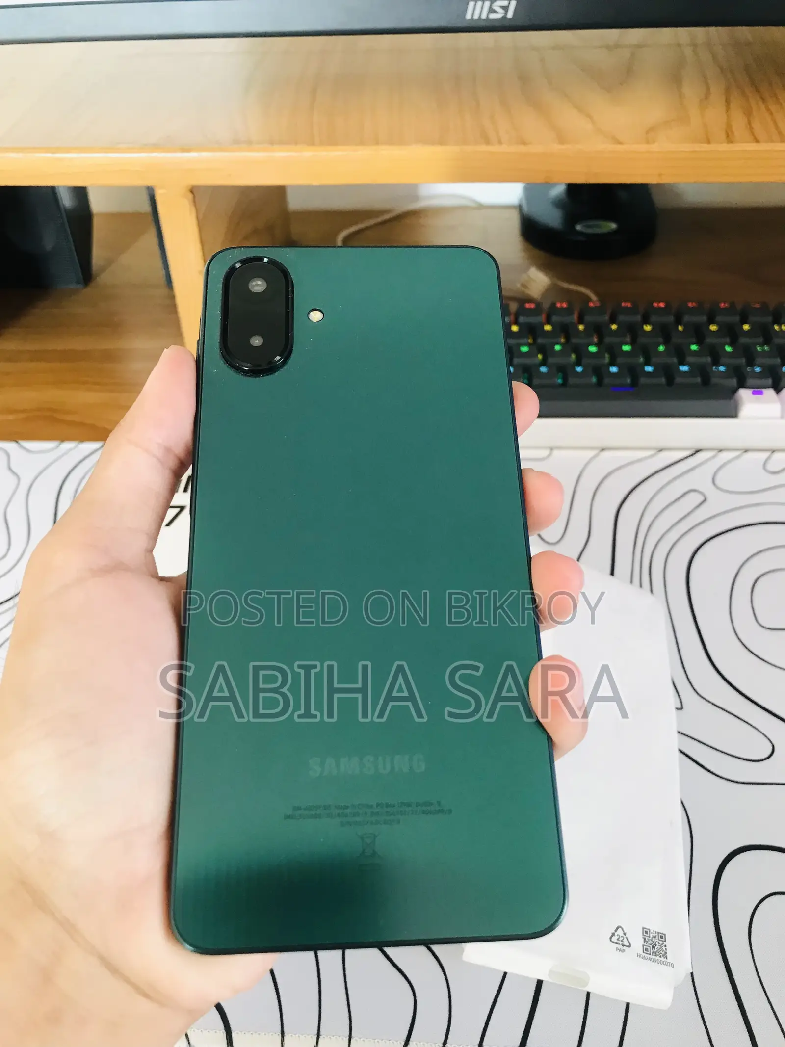 New Samsung Galaxy A07 128 GB Green