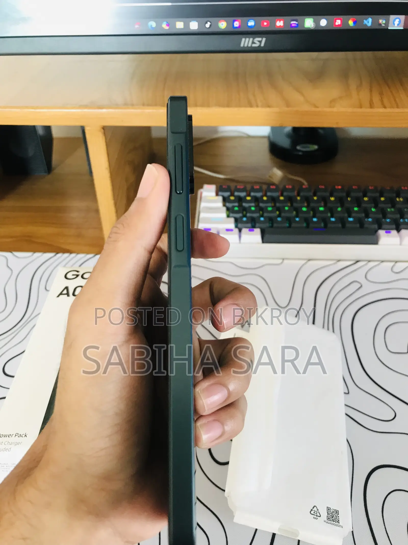 New Samsung Galaxy A07 128 GB Green