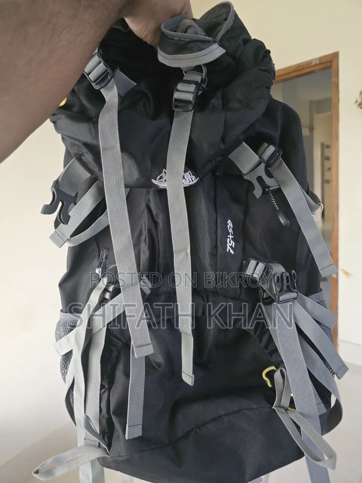 ৪৫+৫ লিটার ট্রেকিং ব্যাগ একদম নতুনের মতো